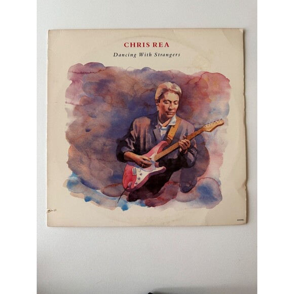 Chris Rea Dancing With Strangers Promo LP 1987 Motown 6245ML Original Inner VG+ - Picture 1 of 10